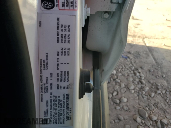 2006 Hummer H3 with VIN 5GTDN136468200665, listed as a Copart auction lot 78490404 with 140,745 mi miles and Salvage Title. Bid and sale history available at carsss.com. Image 12.