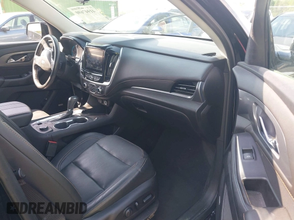 2020 Chevrolet Traverse Premier with VIN 1GNERKKW0LJ123828, listed as a IAAI auction lot 41947690 with 91,905 mi miles and . Bid and sale history available at DreamBid. Image 5.