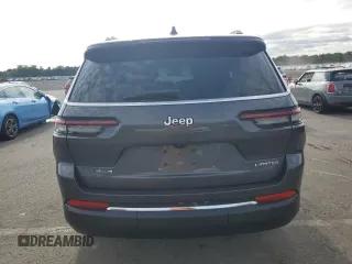 2023 Jeep Grand Cherokee Limited с VIN 1C4RJKBG4P8840711, выставлен на аукционе Copart как лот 69514574 с пробегом 8 045 миль миль и Списание • Salvage title. История ставок и продаж доступна на DreamBid. Изображение 6.