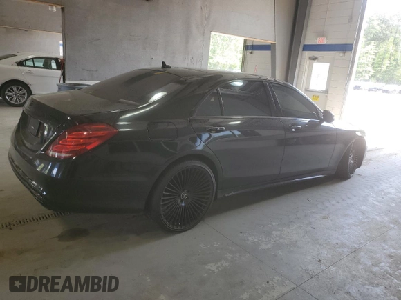 2017 Mercedes-Benz S 550 with VIN WDDUG8FBXHA337288, listed as a Copart auction lot 53933775 with 121,538 mi miles and Salvage Title. Bid and sale history available at DreamBid. Image 3.
