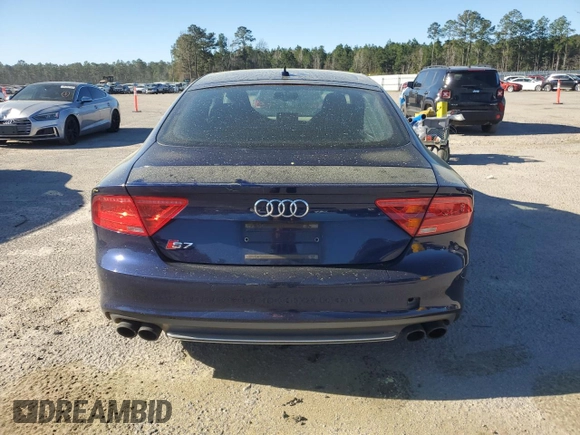 2013 Audi S7 with VIN WAUW2BFC5DN104538, listed as a Copart auction lot 48517225 with 148,975 mi miles and Salvage Title. Bid and sale history available at carsss.com. Image 6.