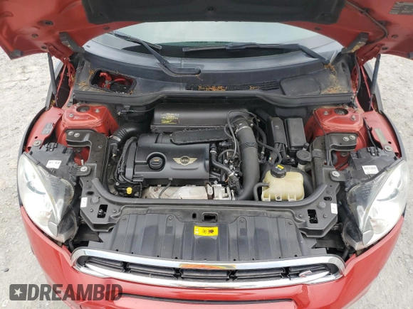 2015 MINI Countryman S with VIN WMWZC5C53FWP43564, listed as a Copart auction lot 57149795 with 155,806 mi miles and Salvage title. Bid and sale history available at DreamBid. Image 11.