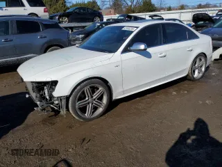 2013 Audi S4 Prestige with VIN WAUKGAFL5DA066648, listed as a Copart auction lot 42486235 with 176,980 mi miles and Salvage Title. Bid and sale history available at carsss.com. Image 1.