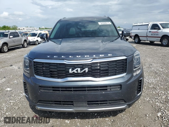 2022 Kia Telluride S with VIN 5XYP64HC6NG245499, listed as a Copart auction lot 54368215 with 31,624 mi miles and Salvage title. Bid and sale history available at DreamBid. Image 5.