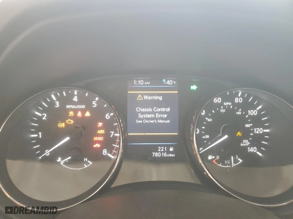 2018 Nissan Rogue SV with VIN KNMAT2MT9JP555419, listed as a Copart auction lot 42647925 with 78016 miles and Salvage Title. Bid and sale history available at carsss.com. Image 9.