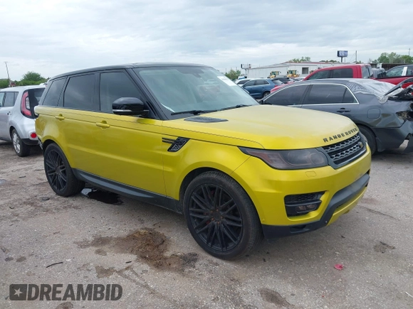 2014 Land Rover Range Rover Sport Supercharged with VIN SALWR2EF7EA339843, listed as a IAAI auction lot 41904010 with 100,232 mi miles and . Bid and sale history available at DreamBid. Image 1.