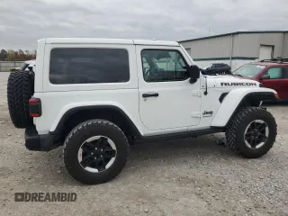 2021 Jeep Wrangler Rubicon with VIN 1C4HJXCG8MW857560, listed as a Copart auction lot 76726934 with 43,366 mi miles and Salvage title. Bid and sale history available at DreamBid. Image 3.