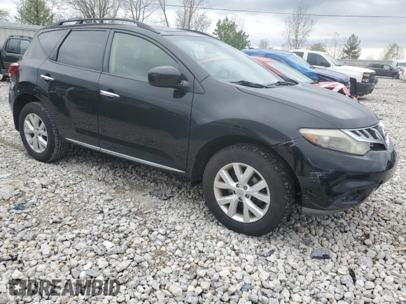 2013 Nissan Murano SV with VIN JN8AZ1MW2DW304176, listed as a Copart auction lot 55404115 with 159,789 mi miles and Clean Title. Bid and sale history available at DreamBid. Image 4.
