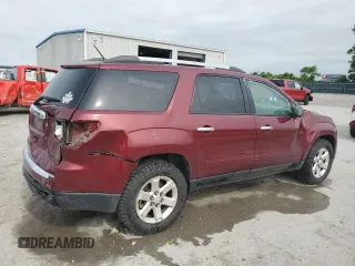 2015 GMC Acadia SLE with VIN 1GKKRNED3FJ223065, listed as a Copart auction lot 57797365 with 195,328 mi miles and Salvage title. Bid and sale history available at DreamBid. Image 3.