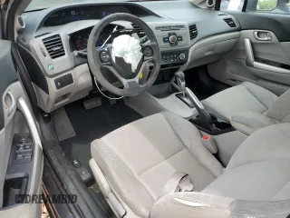 2012 Honda Civic Cpe LX with VIN 2HGFG3B55CH536959, listed as a Copart auction lot 52423345 with 178,650 mi miles and Salvage Title. Bid and sale history available at carsss.com. Image 8.