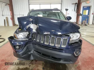 2016 Jeep Compass High Altitude Edition with VIN 1C4NJDEB7GD730026, listed as a Copart auction lot 53608505 with 67,386 mi miles and Salvage Title. Bid and sale history available at carsss.com. Image 5.