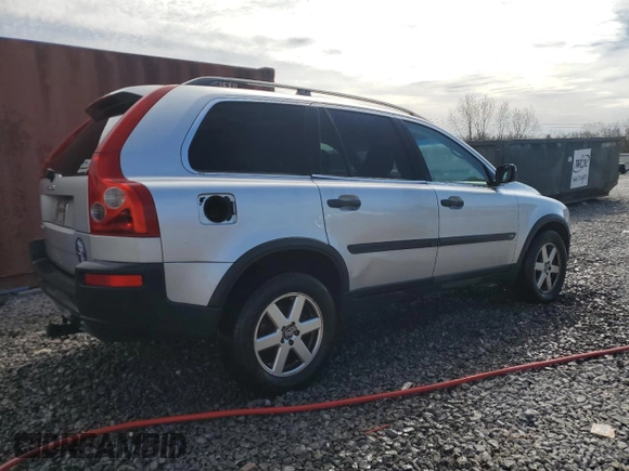 2005 Volvo XC90 with VIN YV1CY592751194125, listed as a Copart auction lot 47277945 with 112,048 mi miles and Salvage Title. Bid and sale history available at carsss.com. Image 3.