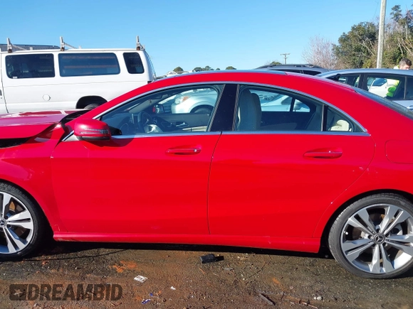 2019 Mercedes-Benz CLA 250 with VIN WDDSJ4GB2KN765758, listed as a IAAI auction lot 41224233 with 31,498 mi miles and . Bid and sale history available at DreamBid. Image 14.