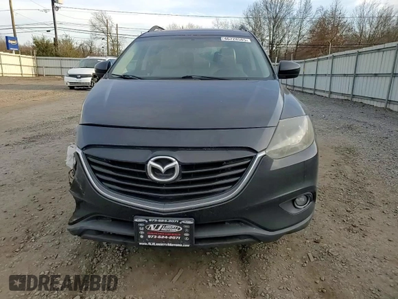 2014 Mazda CX-9 Touring with VIN JM3TB3CV8E0446458, listed as a Copart auction lot 46728585 with 90,394 mi miles and Salvage Title. Bid and sale history available at carsss.com. Image 12.