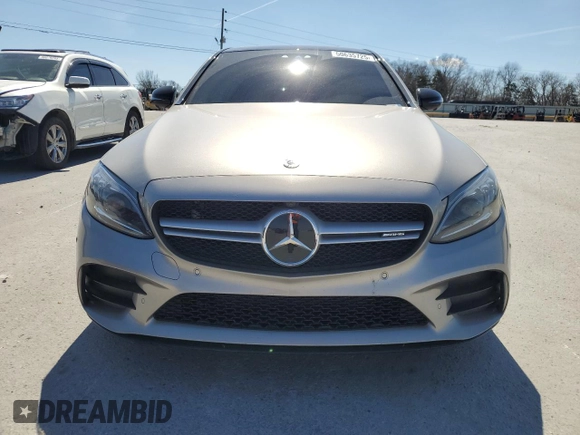 2019 Mercedes-Benz C 43 AMG with VIN 55SWF6EB7KU309344, listed as a Copart auction lot 50635725 with 64,153 mi miles and Salvage title. Bid and sale history available at DreamBid. Image 5.