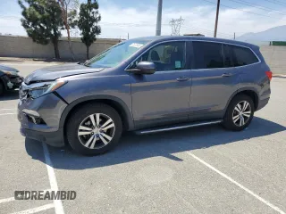 2017 Honda Pilot EX-L с VIN 5FNYF5H52HB026210, выставлен на аукционе Copart как лот 57622345 с пробегом 62 934 миль миль и Списание • Salvage title. История ставок и продаж доступна на DreamBid. Изображение 1.