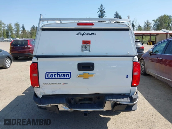 2018 Chevrolet Colorado 2WD Work Truck with VIN 1GCHSBEN7J1158361, listed as a IAAI auction lot 42121132 with 175,808 mi miles. Bid and sale history available at carsss.com. Image 16.