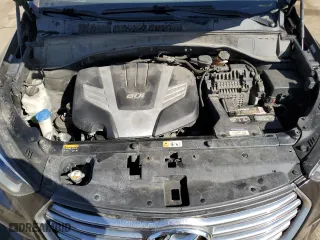 2017 Hyundai Santa Fe SE with VIN KM8SMDHF5HU225155, listed as a Copart auction lot 48468515 with 174,769 mi miles and Salvage Title. Bid and sale history available at carsss.com. Image 12.