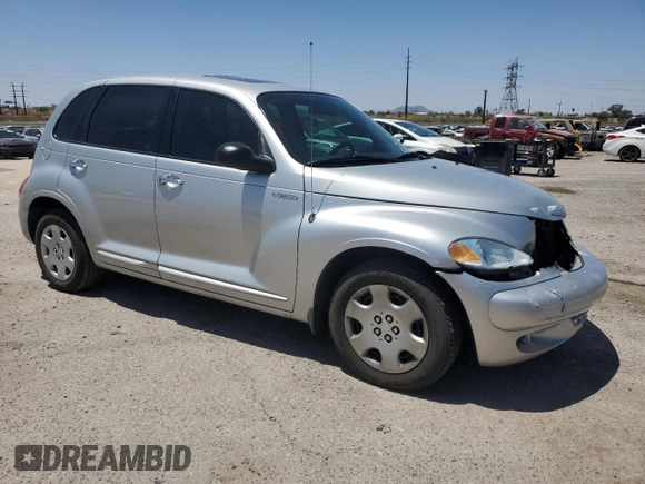 2005 Chrysler PT Cruiser Touring with VIN 3C4FY58B45T617658, listed as a Copart auction lot 57323355 with 50,608 mi miles and Clean title. Bid and sale history available at DreamBid. Image 4.