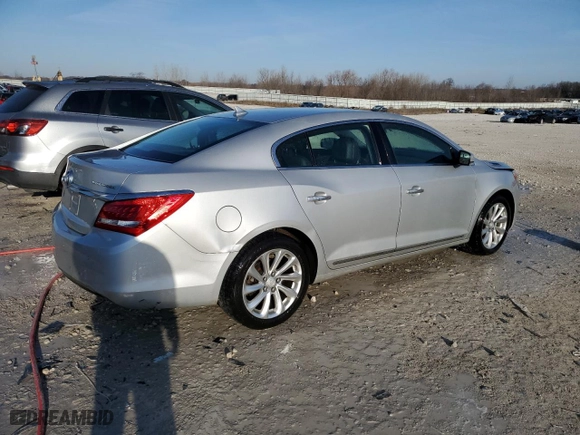 2014 Buick LaCrosse Leather with VIN 1G4GB5GR5EF197029, listed as a Copart auction lot 48774985 with 191,836 mi miles and Clean Title. Bid and sale history available at carsss.com. Image 3.