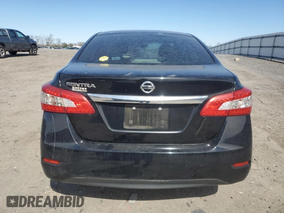 2015 Nissan Sentra SL with VIN 3N1AB7AP3FY346967, listed as a Copart auction lot 48386775 with 154,878 mi miles and Salvage Title. Bid and sale history available at DreamBid. Image 6.