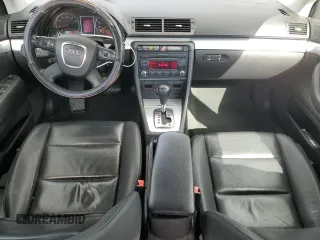 2007 Audi A4 2.0T with VIN WAUAF78E47A060120, listed as a Copart auction lot 51711035 with 108,291 mi miles and Salvage Title. Bid and sale history available at carsss.com. Image 8.