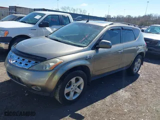 2004 Nissan Murano SL with VIN JN8AZ08T84W219739, listed as a IAAI auction lot 41717708 with 245,938 mi miles. Bid and sale history available at carsss.com. Image 6.