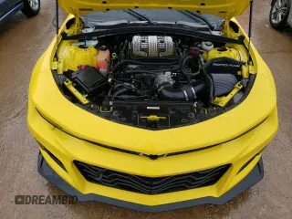 2018 Chevrolet Camaro ZL1 with VIN 1G1FK1R64J0109606, listed as a Copart auction lot 46331765 with 29,209 mi miles and Salvage Title. Bid and sale history available at DreamBid. Image 11.