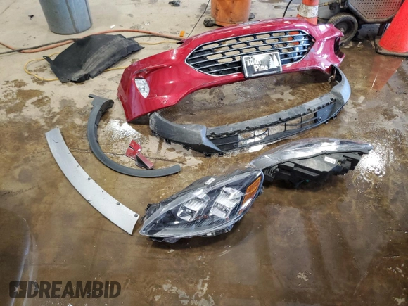 2021 Ford Escape Titanium Hybrid with VIN 1FMCU9DZ0MUB17327, listed as a Copart auction lot 56545325 with 36,368 mi miles and Salvage title. Bid and sale history available at DreamBid. Image 13.