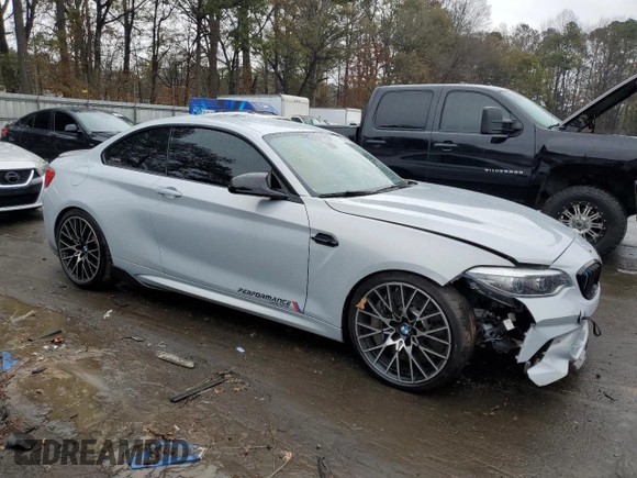 2019 BMW M2 Competition z VIN WBS2U7C53K7D16740, wystawiony jako Copart lot #78702513 z przebiegiem 12 259 mil mil oraz . Historia ofert i sprzedaży dostępna na DreamBid. Obrazek 4.