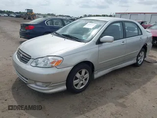 2003 Toyota Corolla CE with VIN 1NXBR32E63Z159400, listed as a IAAI auction lot 41955761 with 258,119 mi miles and . Bid and sale history available at DreamBid. Image 17.