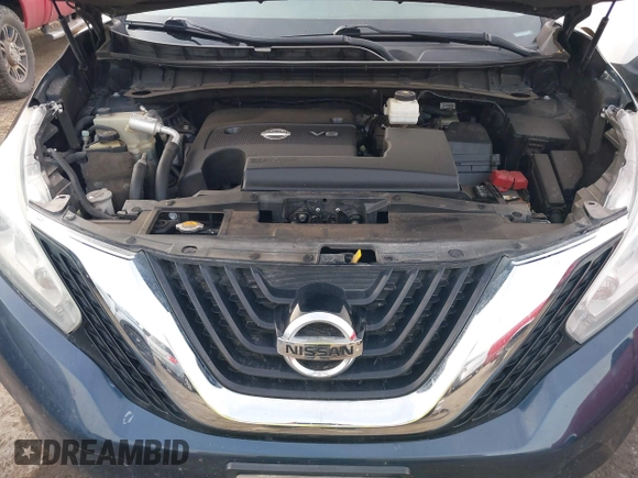 2017 Nissan Murano S with VIN 5N1AZ2MHXHN147944, listed as a IAAI auction lot 41425722 with 114,156 mi miles and . Bid and sale history available at DreamBid. Image 10.