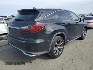 2019 Lexus RX 450hL Premium with VIN JTJDGKCA2K2008120, listed as a Copart auction lot 45681085 with 124,401 mi miles and Salvage Title. Bid and sale history available at DreamBid. Image 3.