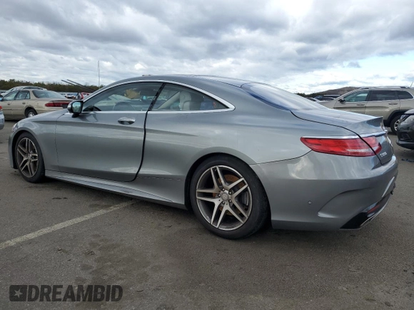 2015 Mercedes-Benz S 550 with VIN WDDXJ8FB8FA001215, listed as a Copart auction lot 86525344 with 62,996 mi miles and Salvage Title. Bid and sale history available at DreamBid. Image 2.