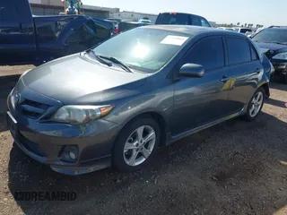 2011 Toyota Corolla L with VIN 2T1BU4EE8BC610326, listed as a IAAI auction lot 41953866 with 148,150 mi miles. Bid and sale history available at carsss.com. Image 2.
