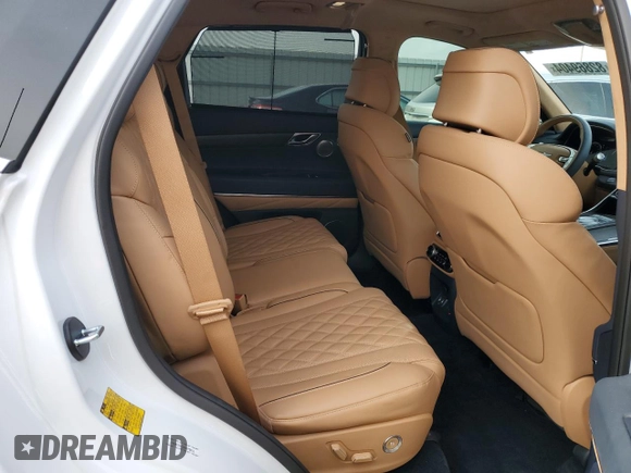 2021 Genesis GV80 with VIN KMUHCESC1MU075011, listed as a Copart auction lot 82869404 with 13,816 mi miles and Salvage title. Bid and sale history available at DreamBid. Image 11.