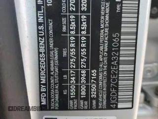 2014 Mercedes-Benz GL 450 with VIN 4JGDF7CE2EA321065, listed as a Copart auction lot 55396715 with Not provided miles and Salvage title. Bid and sale history available at DreamBid. Image 13.