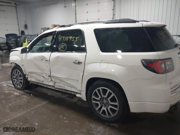 2014 GMC Acadia Denali with VIN 1GKKVTKD2EJ225389, listed as a IAAI auction lot 41718955 with 126,865 mi miles. Bid and sale history available at carsss.com. Image 6.