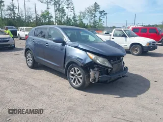 2015 Kia Sportage LX with VIN KNDPB3AC9F7757711, listed as a IAAI auction lot 41759749 with 179,111 mi miles and . Bid and sale history available at DreamBid. Image 1.
