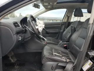 2010 Volkswagen Jetta SportWagen TDI with VIN 3VWTL7AJ8AM651652, listed as a Copart auction lot 75962454 with 0 mi miles and Salvage Title. Bid and sale history available at carsss.com. Image 7.