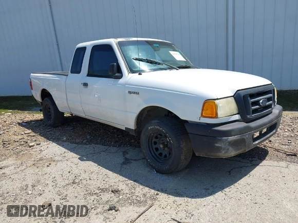 2005 Ford Ranger XL with VIN 1FTYR14U85PB08991, listed as a IAAI auction lot 41970746 with 361,978 mi miles. Bid and sale history available at carsss.com. Image 1.