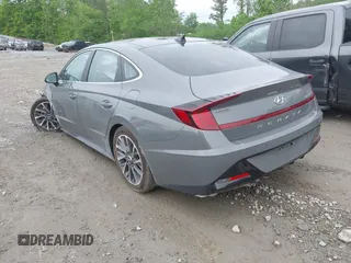 2022 Hyundai Sonata Limited z VIN KMHL34J23NA203604, wystawiony jako IAAI lot #42120512 z przebiegiem 55 529 mil mil oraz . Historia ofert i sprzedaży dostępna na DreamBid. Obrazek 3.