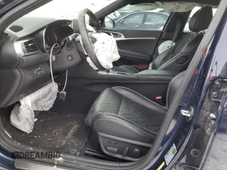 2021 Genesis G70 3.3T with VIN KMTG34LE3MU074503, listed as a Copart auction lot 41836875 with 40,556 mi miles and Salvage title. Bid and sale history available at DreamBid. Image 7.