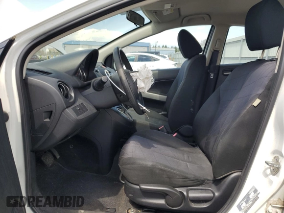 2013 Mazda Mazda2 Sport with VIN JM1DE1KZ4D0164328, listed as a Copart auction lot 53372705 with 10,796 mi miles and Salvage Title. Bid and sale history available at carsss.com. Image 7.
