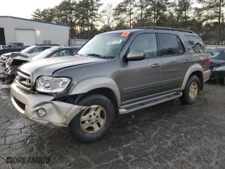 2004 Toyota Sequoia SR5 with VIN 5TDZT34AX4S218937, listed as a Copart auction lot 88211735 with 0 mi miles and Salvage Title. Bid and sale history available at carsss.com. Image 1.