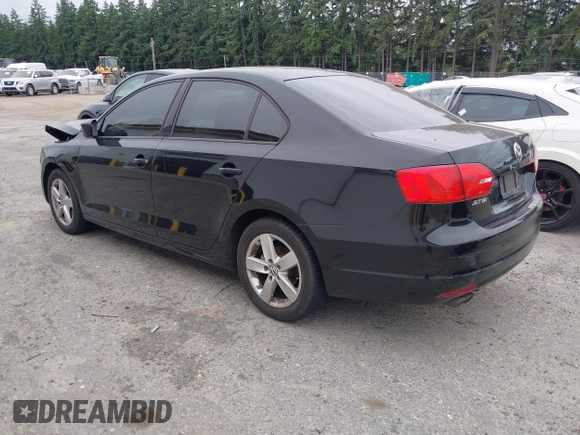 2012 Volkswagen Jetta S with VIN 3VW2K7AJ5CM409547, listed as a IAAI auction lot 42538460 with 66,171 mi miles and . Bid and sale history available at DreamBid. Image 3.