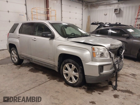 2016 GMC Terrain SLE with VIN 2GKFLSEK9G6155286, listed as a IAAI auction lot 41412562 with 122,525 mi miles. Bid and sale history available at carsss.com. Image 1.