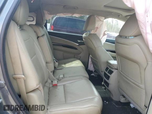 2015 Acura MDX Tech Pkg with VIN 5FRYD4H46FB503028, listed as a Copart auction lot 52905735 with 382,688 mi miles and Salvage Title. Bid and sale history available at carsss.com. Image 11.
