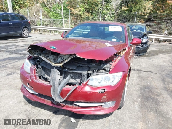 2011 BMW 3 Series 335i with VIN WBADX7C50BE742916, listed as a IAAI auction lot 41918648 with 82,801 mi miles and . Bid and sale history available at carsss.com. Image 6.