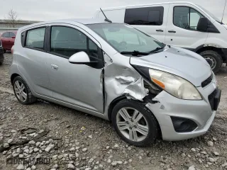 2014 Chevrolet Spark LT with VIN KL8CD6S94EC535783, listed as a Copart auction lot 50923185 with 87,867 mi miles and Salvage Title. Bid and sale history available at carsss.com. Image 4.